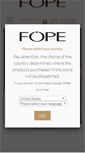 Mobile Screenshot of fope.com