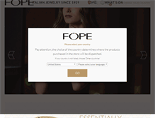 Tablet Screenshot of fope.com